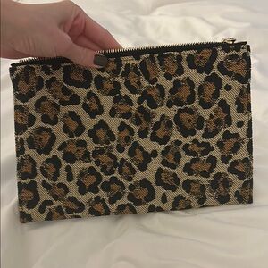 Veronica Beard Leopard Print Clutch